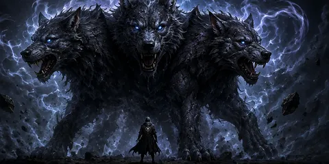 Arte conceitual de Cérberus